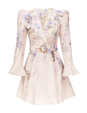 Luna Plunge Mini Dress